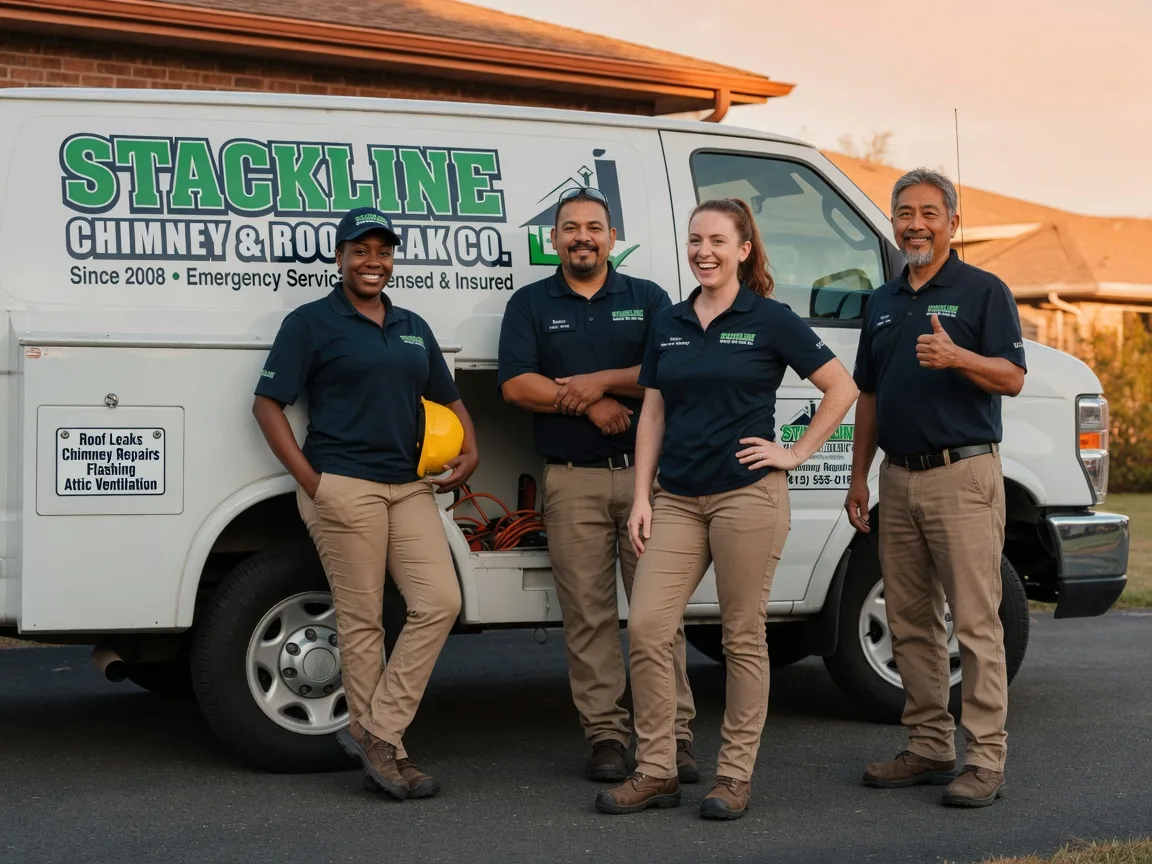 Chimney flashing repair company in Mason, OH